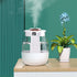 Air Purifier and Humidifier Combo, USB Humidifier with Humidity Display, Quiet Cool Mist Humidifier for Bedroom and Office Plants, Easy to Clean
